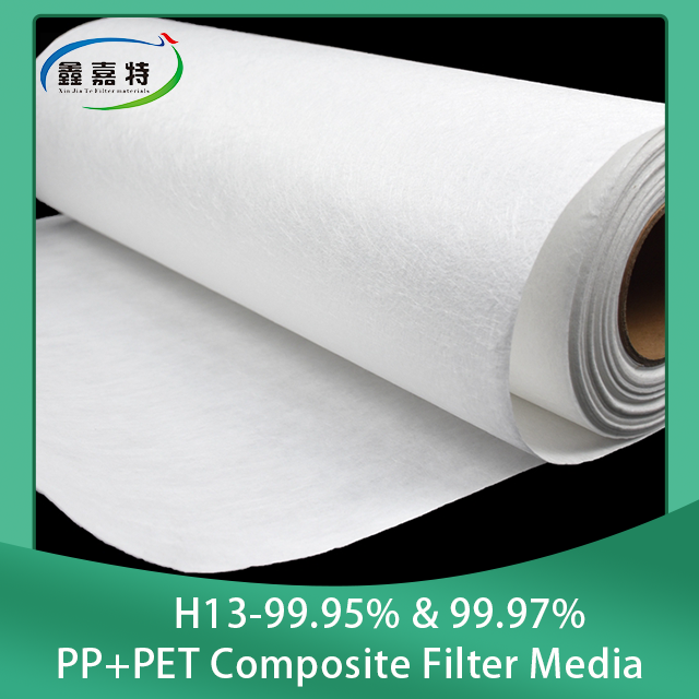 Medios de filtro HEPA H13 99,95% y 99,97%